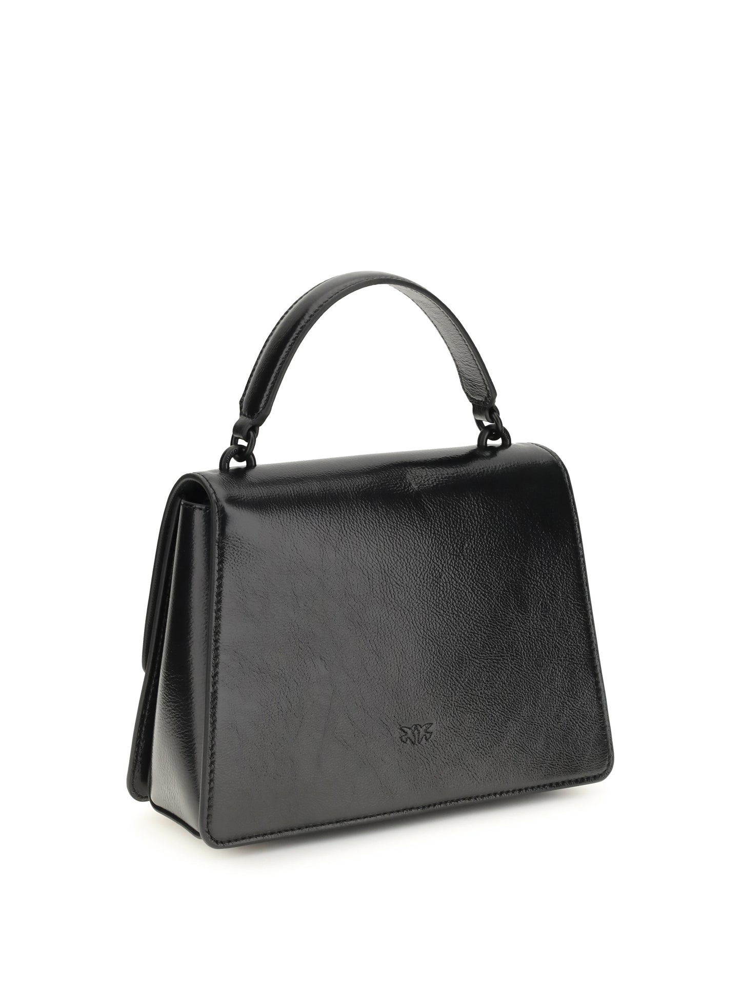 Handbag Love One Black Lambskin