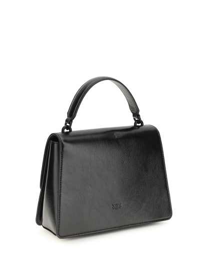 Handbag Love One Black Lambskin