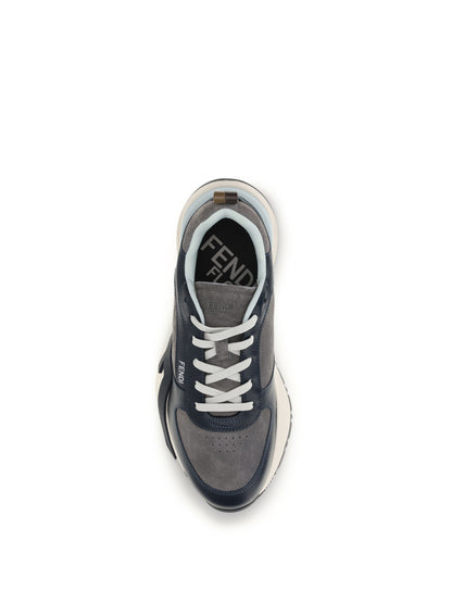 Trainers Calf Leather Blueberry/Ash/Mint