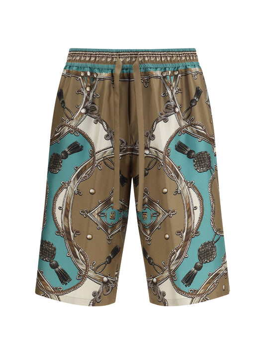 Bermuda Shorts Vanity Washed Silk