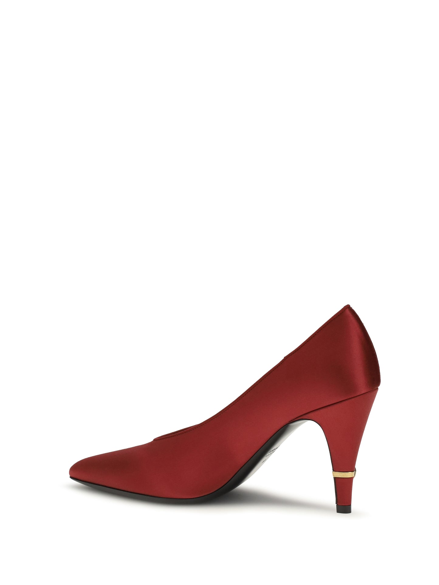 Pumps Gianni Satin Red