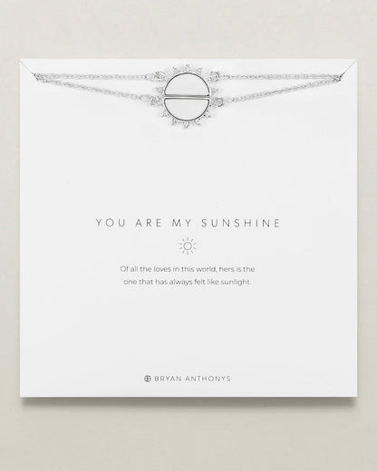 You Are My Sunshine Necklace