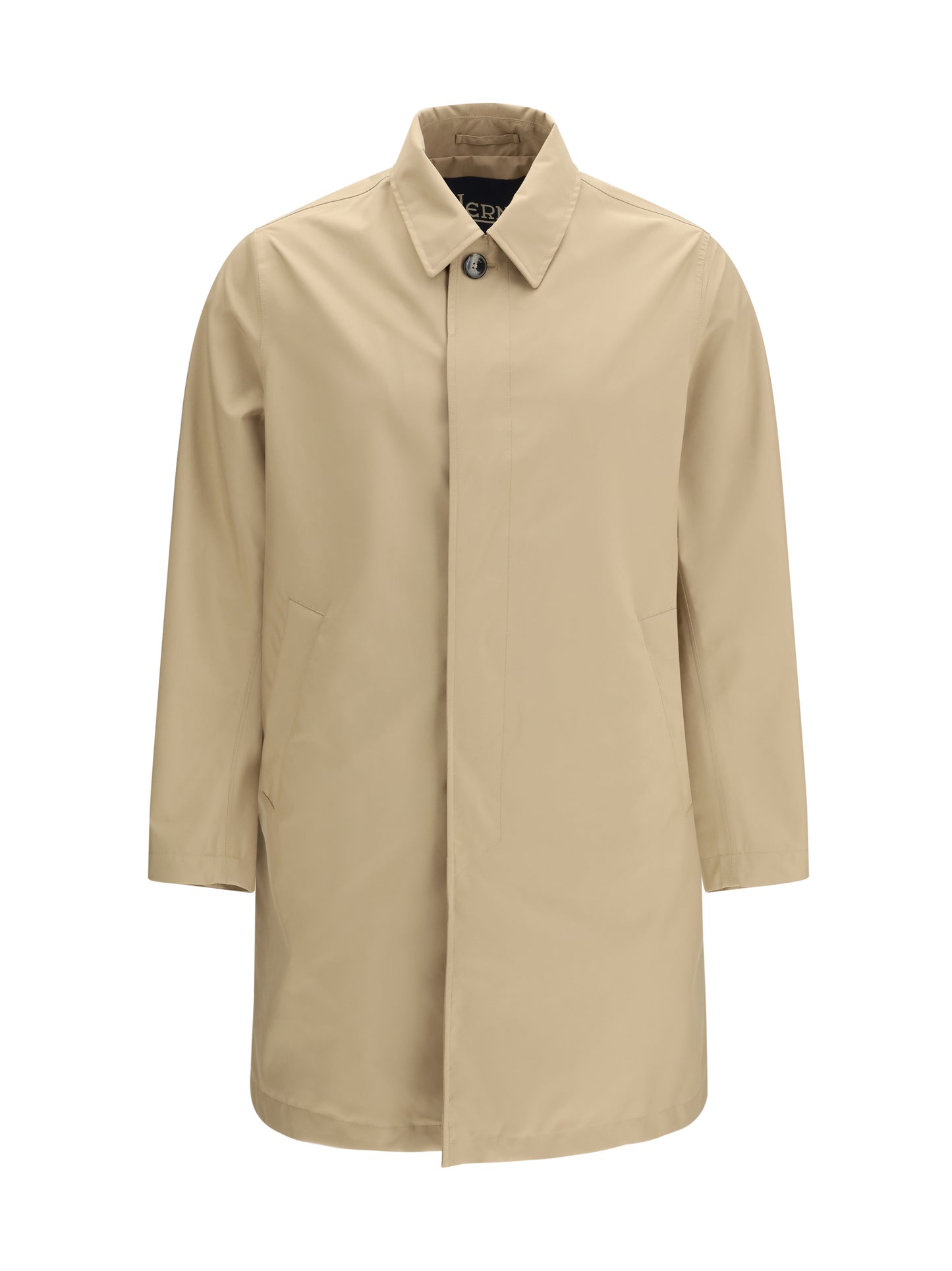 Trench Coat Beige/Blue