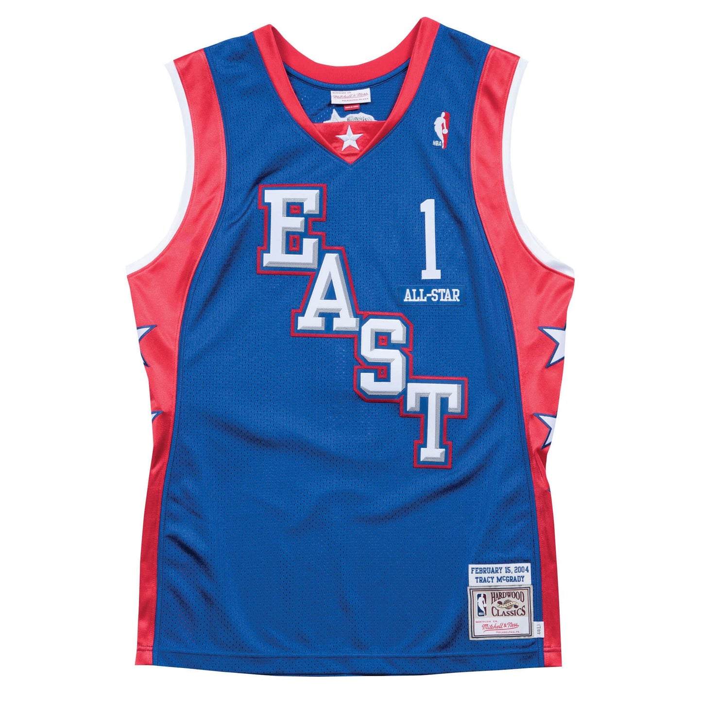 Mitchell & Ness Men's NBA All Star East Authentic Jersey 2004 All-Star Mcgrady #1