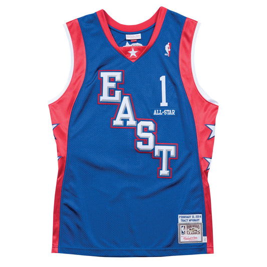 Mitchell & Ness Men's NBA All Star East Authentic Jersey 2004 All-Star Mcgrady #1