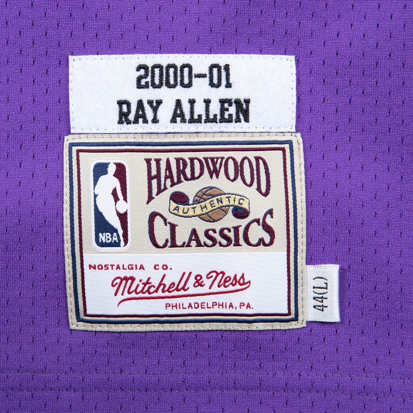 Men's Mitchell & Ness NBA Authentic Jersey Milwaukee Bucks Ray Allen #34