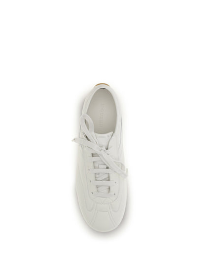 Sneakers Low Boxer Off-White/White Calf Leather