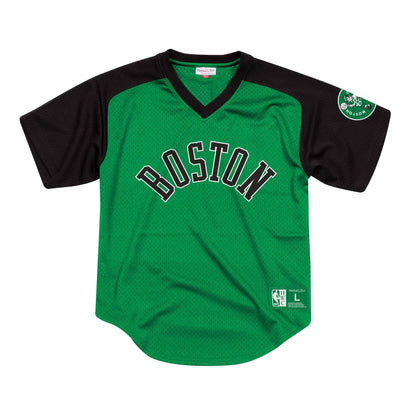Mitchell & Ness Men's NBA Final Seconds Mesh V-Neck Celtics