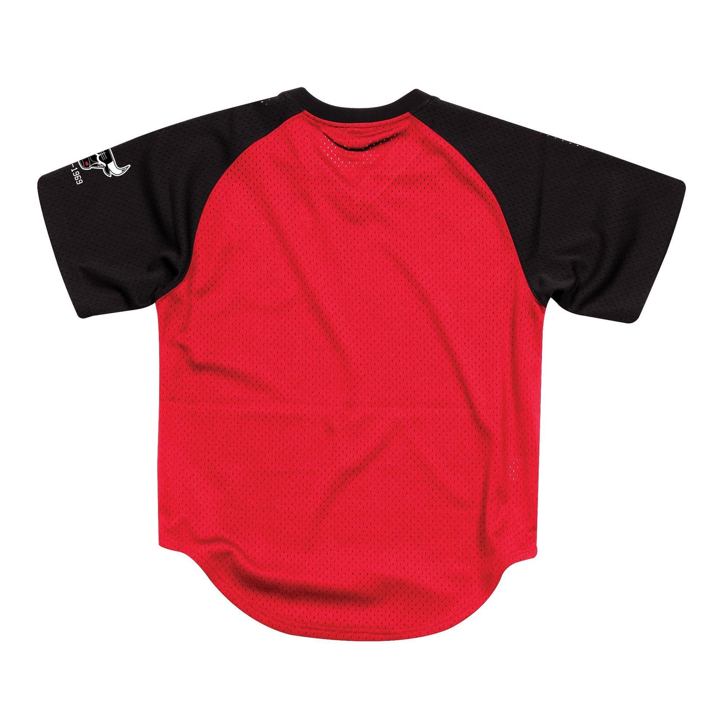 Men's Mitchell & Ness NBA Final Seconds Mesh V-Neck Bulls