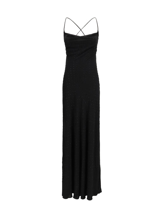 Long Slipdress Black Limousine