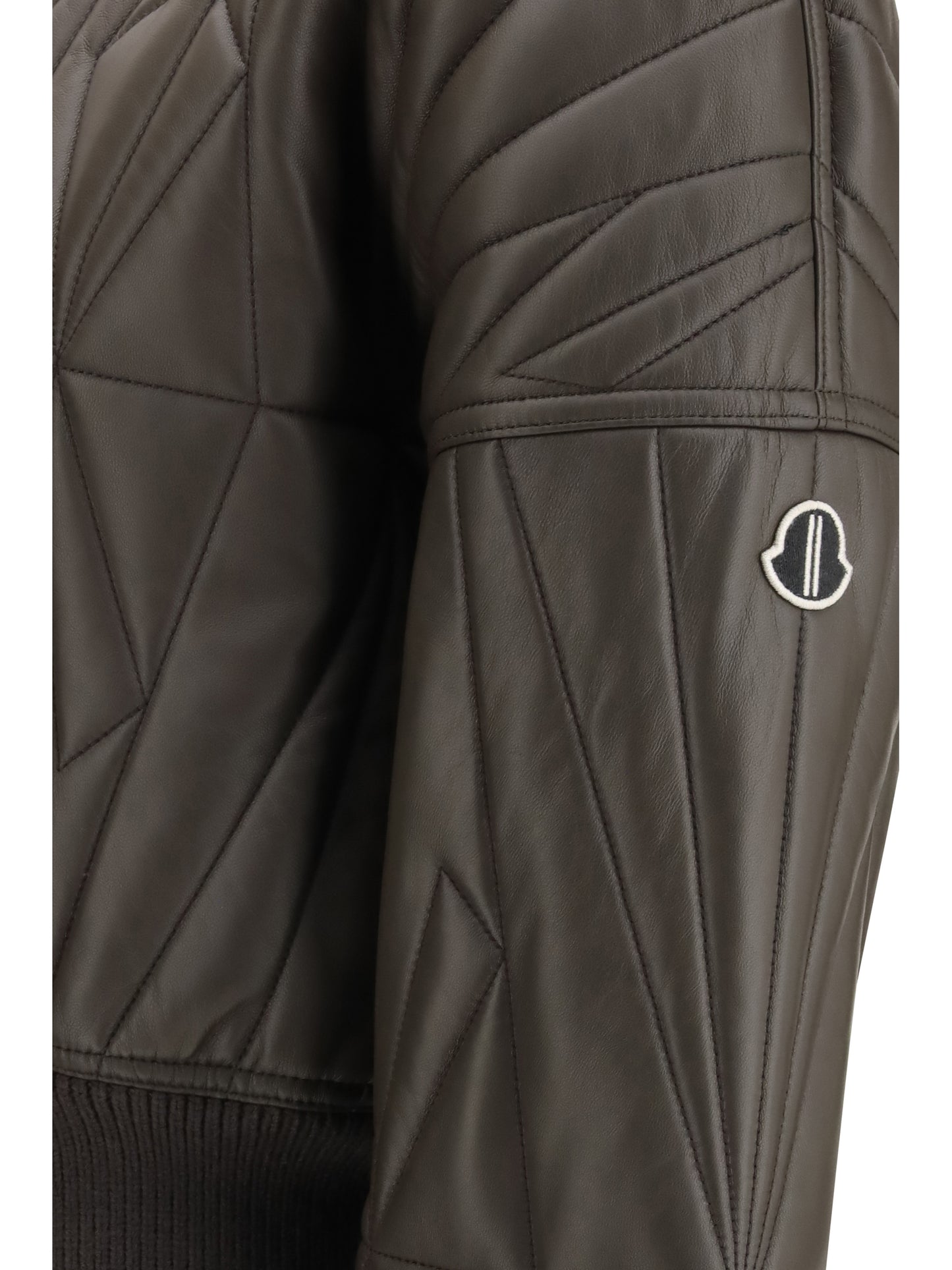 Leather Jacket Geocamo Dark Dust