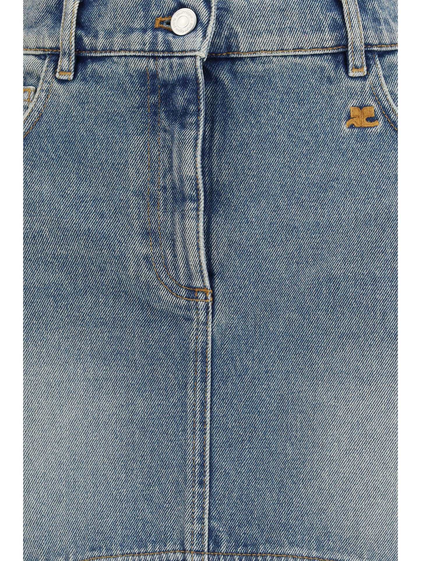 Skirt, Denim Circle