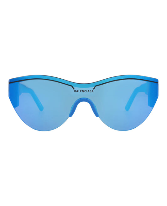 Balenciaga Shield-Frame Recycled Acetate Sunglasses