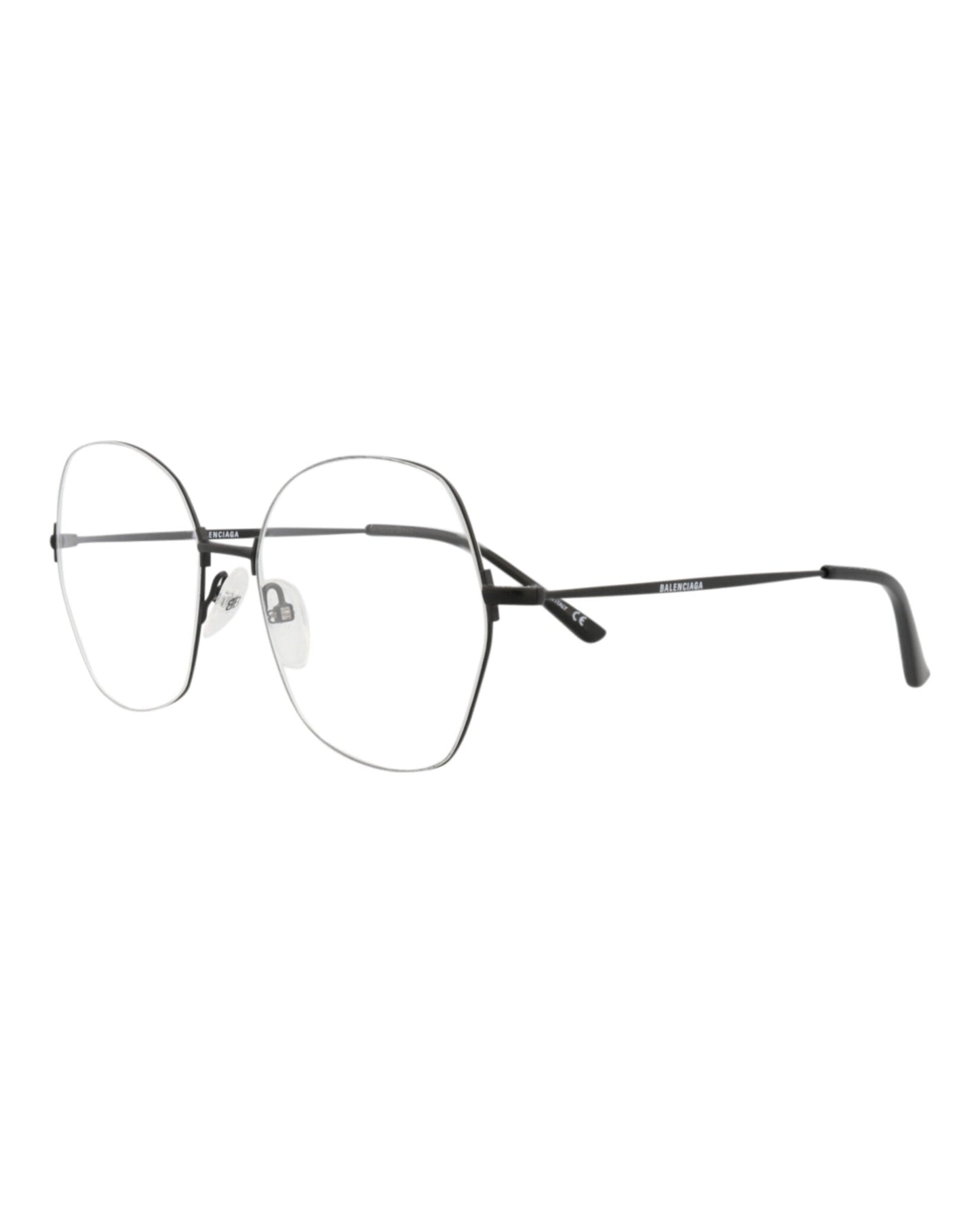Balenciaga Round-Frame Metal Optical Frames