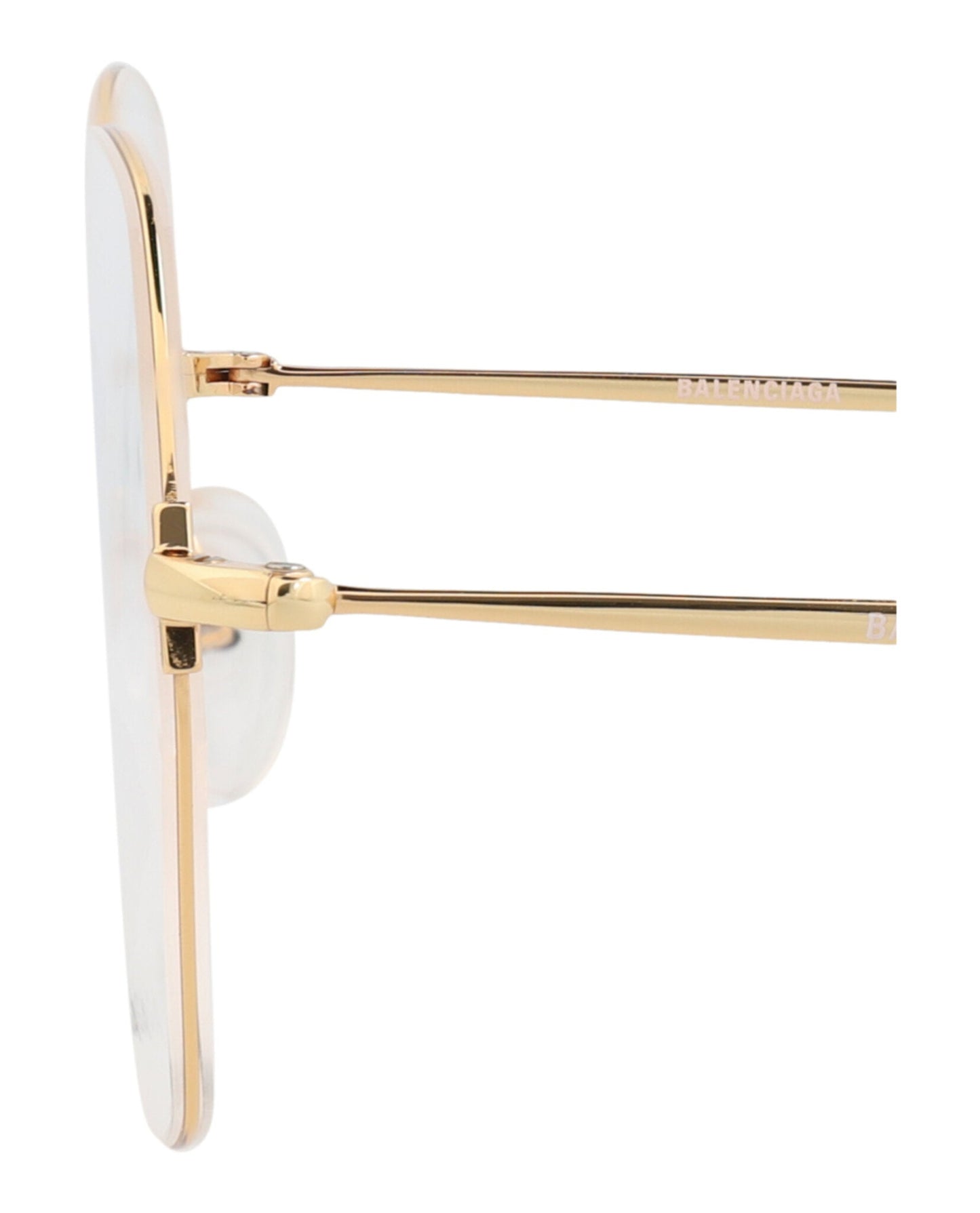 Balenciaga Round-Frame Metal Optical Frames