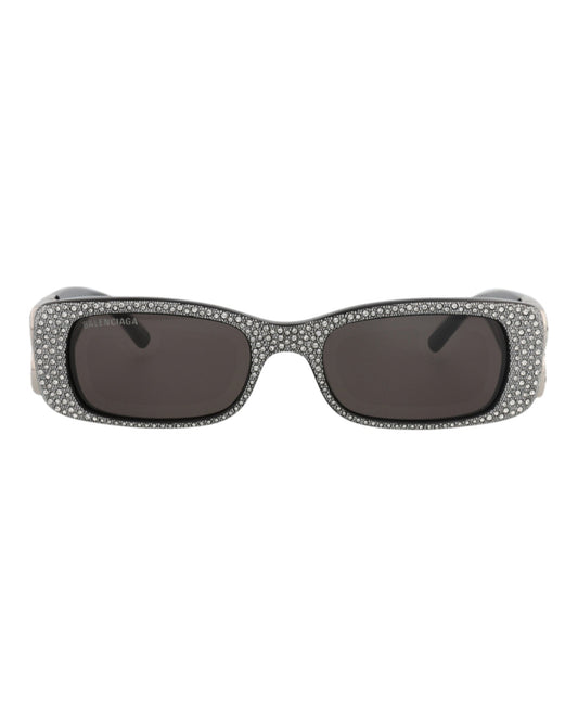 Balenciaga Square-Frame Recycled Acetate Sunglasses