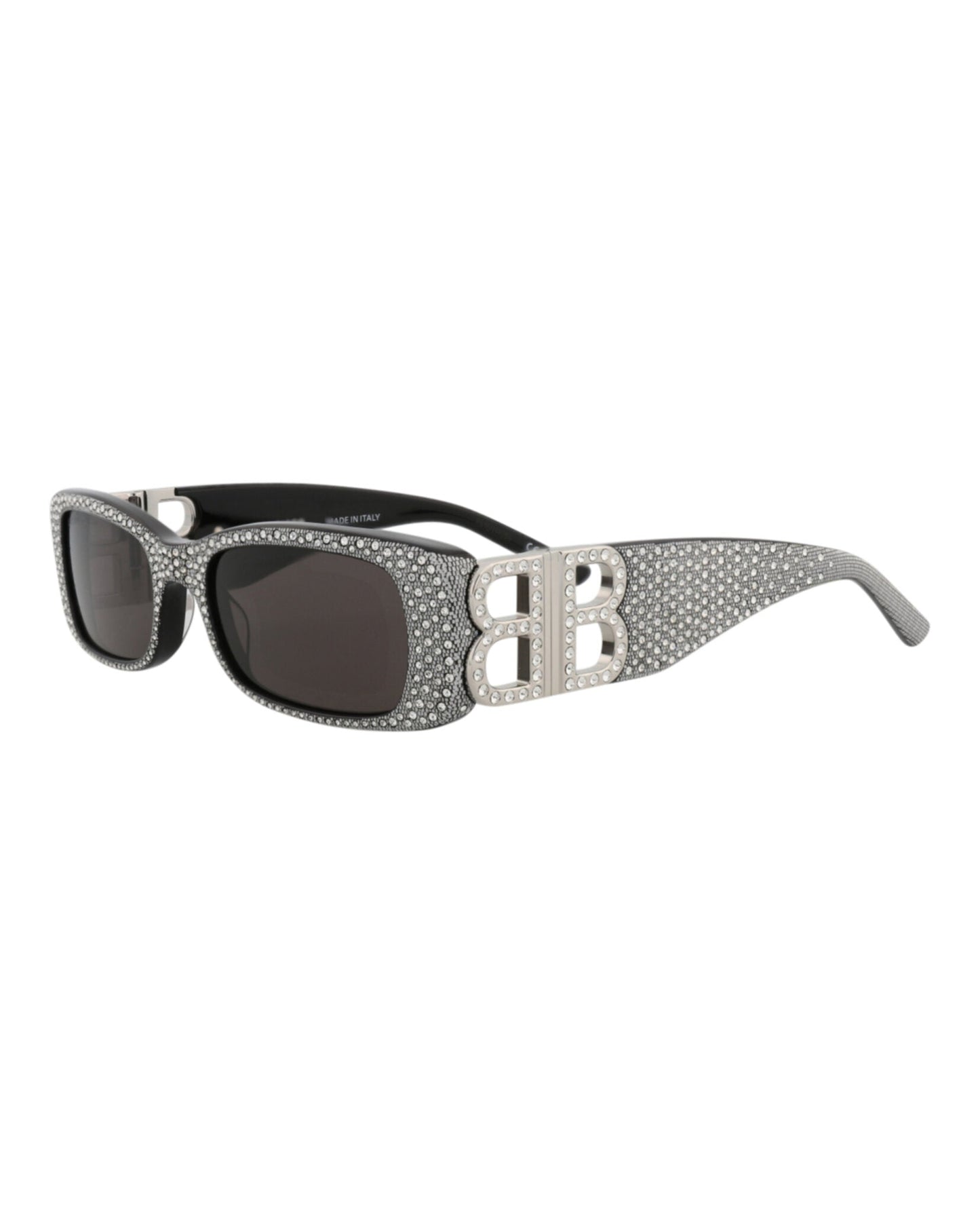 Balenciaga Square-Frame Recycled Acetate Sunglasses