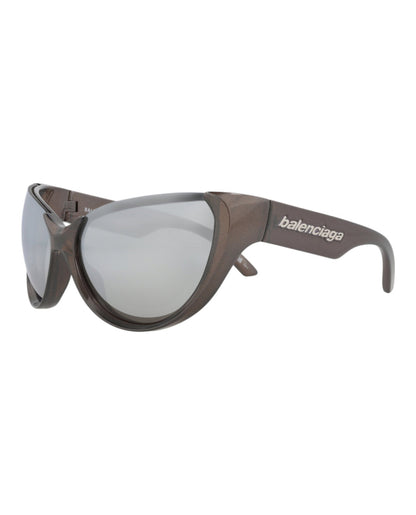 Balenciaga Cat Eye-Frame Bio Injection Rilsan Sunglasses