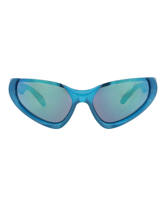 Balenciaga Shield-Frame Bio Injection Rilsan Sunglasses