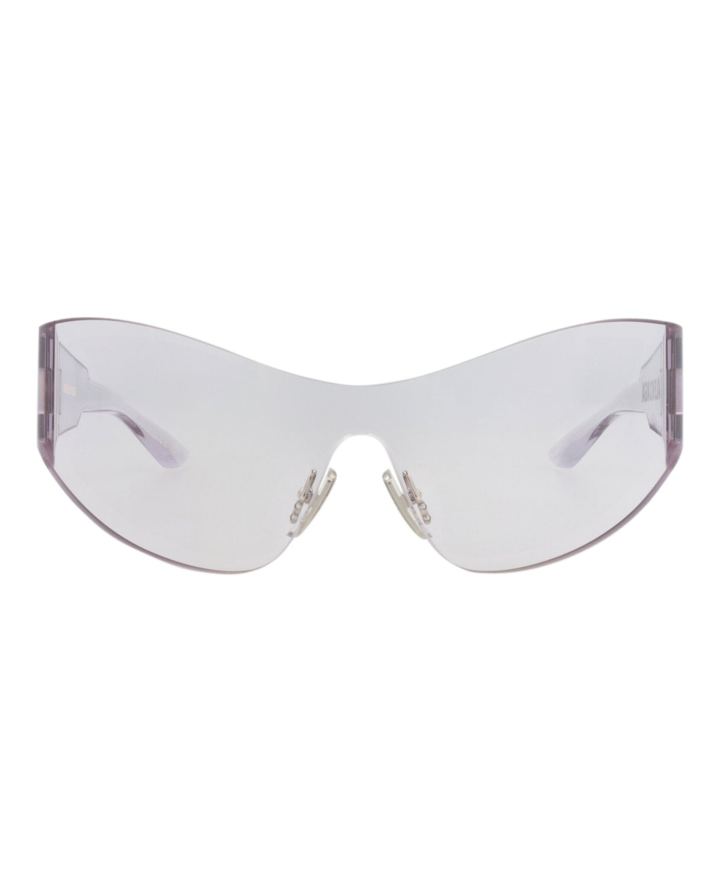 Balenciaga Shield-Frame Nylon Sunglasses