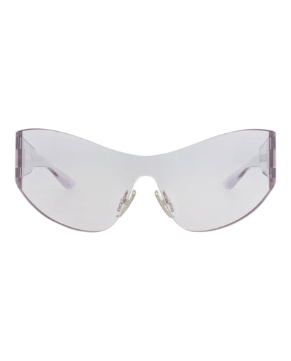 Balenciaga Shield-Frame Nylon Sunglasses