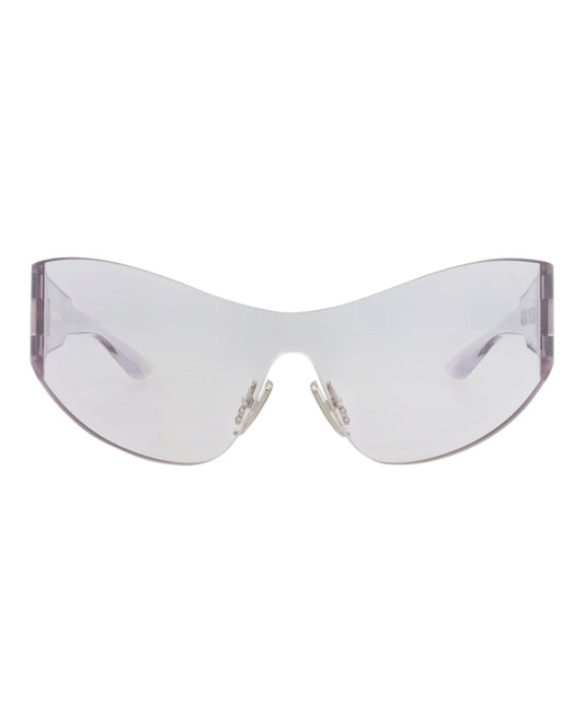 Balenciaga Shield-Frame Nylon Sunglasses