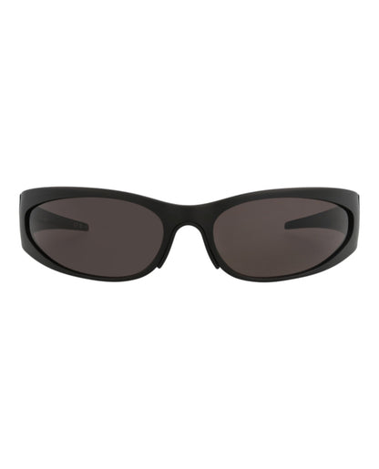 Balenciaga Shield-Frame Alluminium Sunglasses