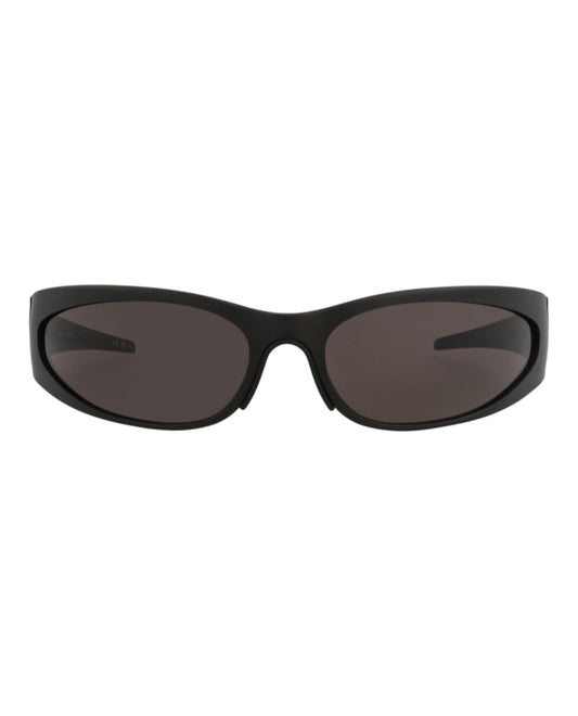 Balenciaga Shield-Frame Alluminium Sunglasses