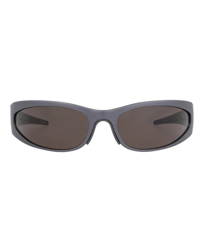 Balenciaga Shield-Frame Alluminium Sunglasses