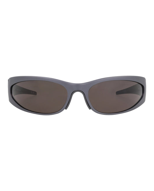 Balenciaga Shield-Frame Alluminium Sunglasses
