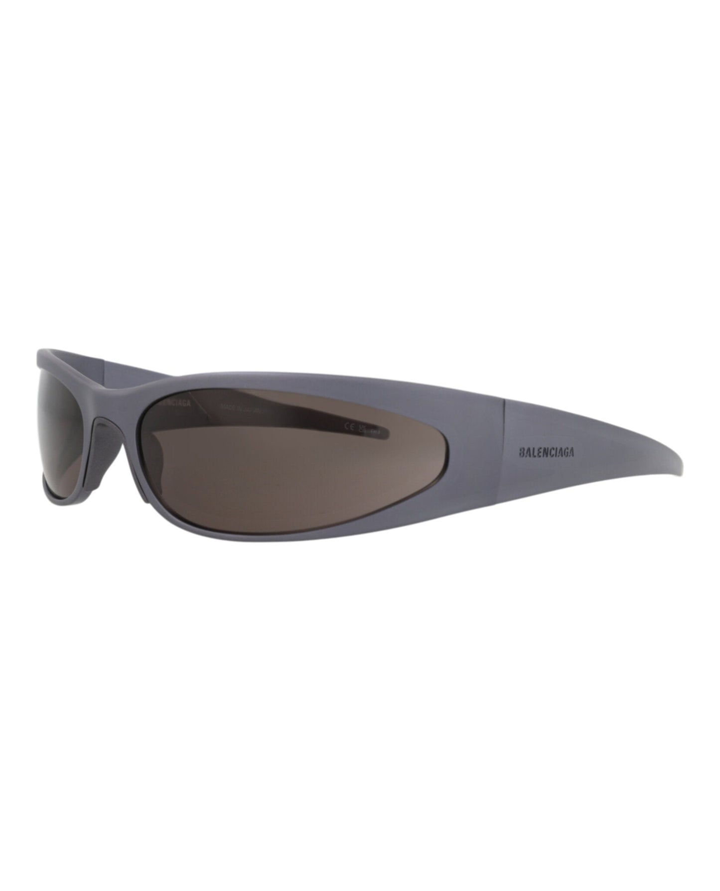 Balenciaga Shield-Frame Alluminium Sunglasses