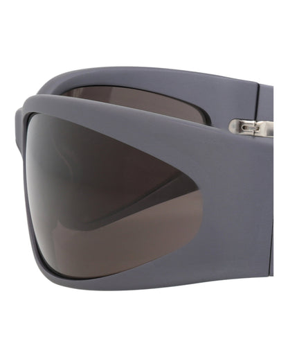 Balenciaga Shield-Frame Alluminium Sunglasses