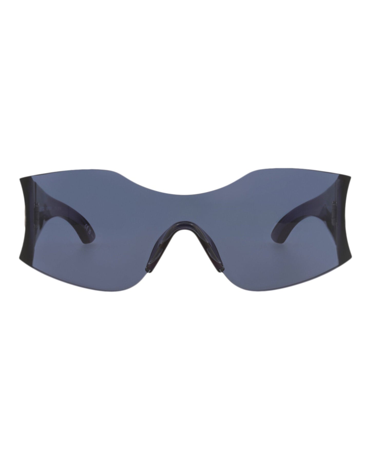Balenciaga Shield-Frame Nylon Sunglasses