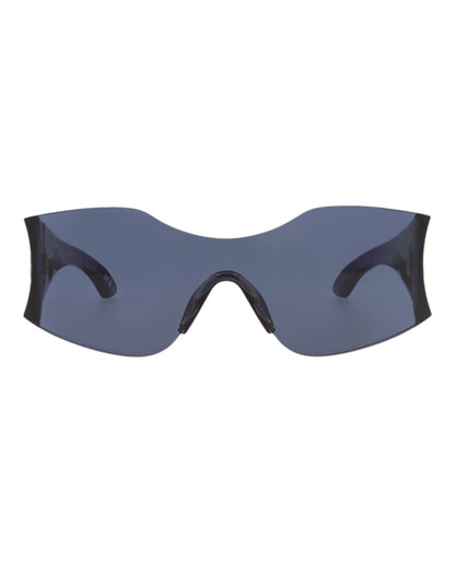 Balenciaga Shield-Frame Nylon Sunglasses