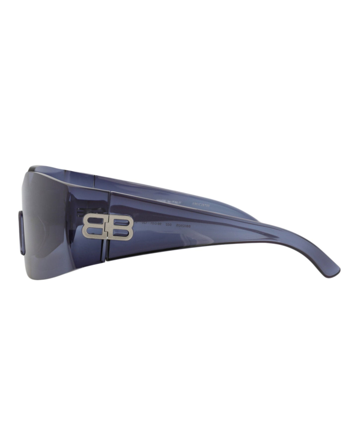 Balenciaga Shield-Frame Nylon Sunglasses