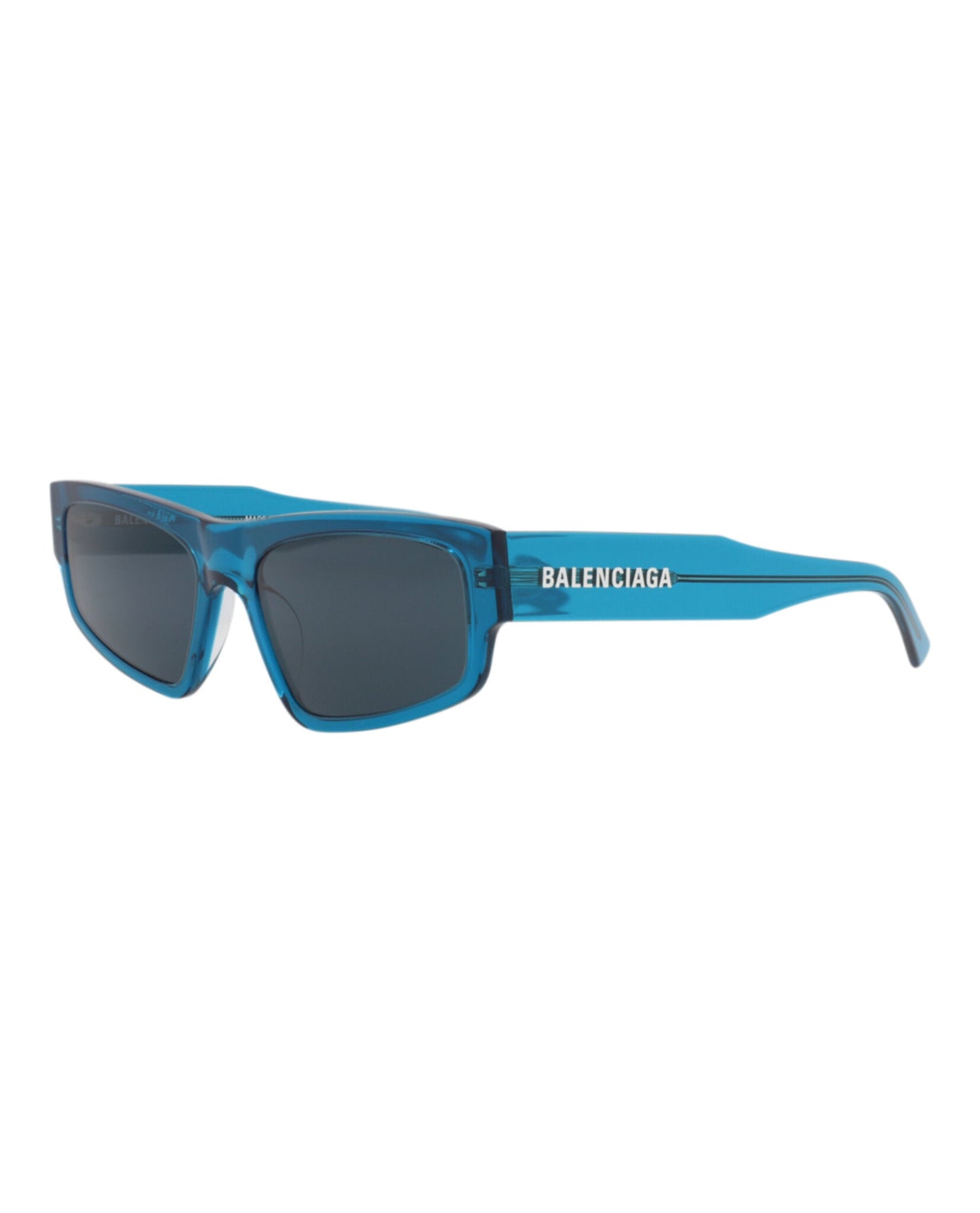 Balenciaga Square-Frame Recycled Acetate Sunglasses