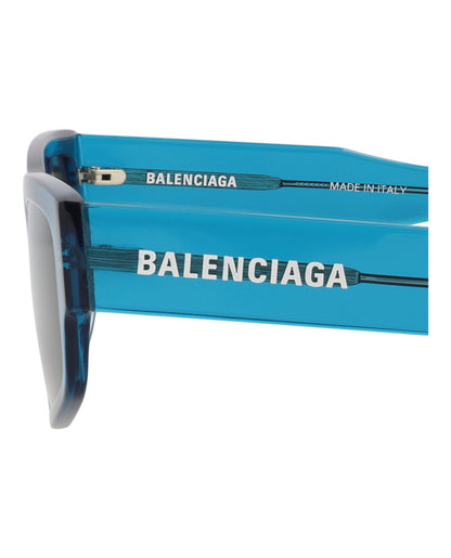 Balenciaga Square-Frame Recycled Acetate Sunglasses