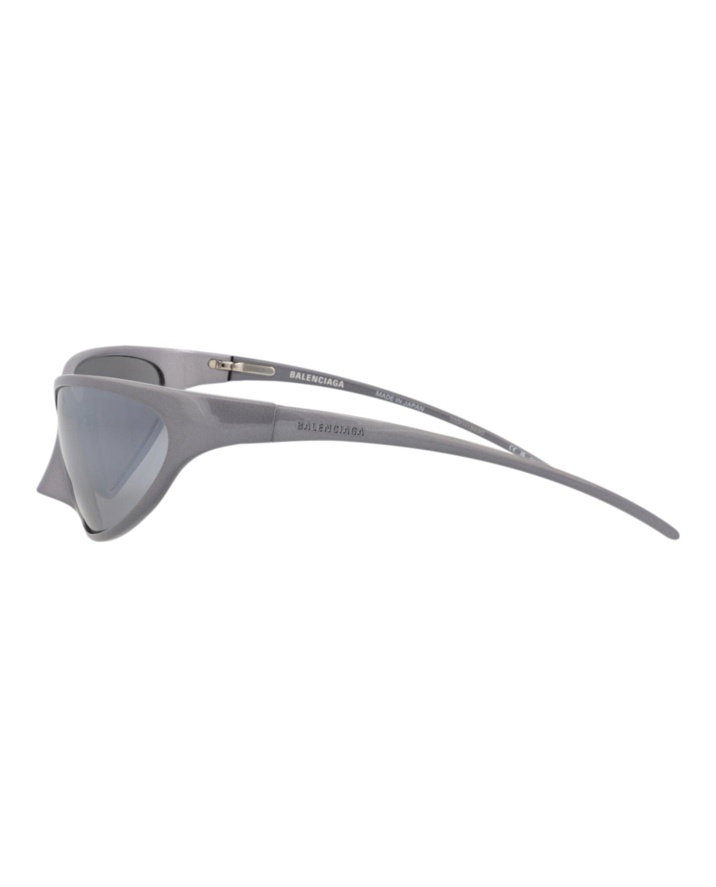 Balenciaga Shield-Frame Alluminium Sunglasses