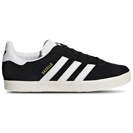 adidas Youth Originals Gazelle - Core Black/Cloud White/Gold Metallic