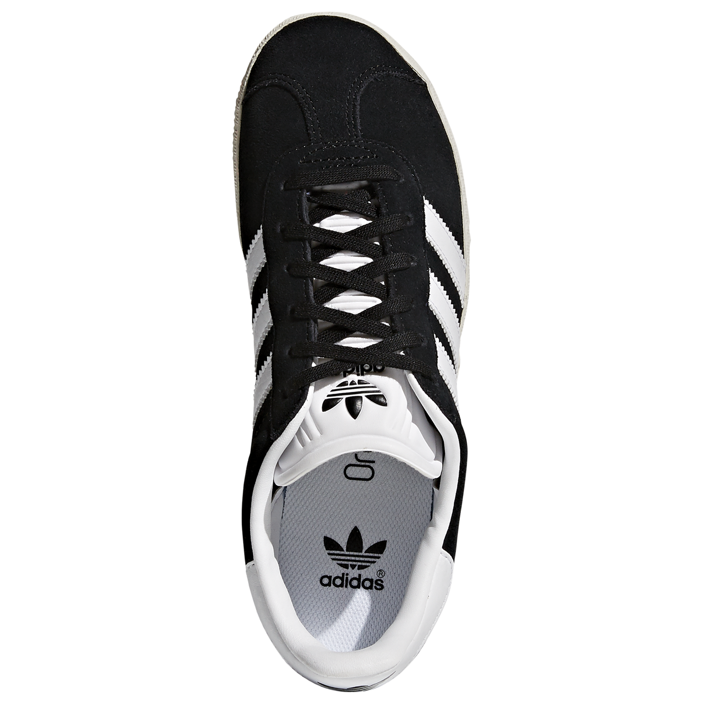 adidas Youth Originals Gazelle - Core Black/Cloud White/Gold Metallic
