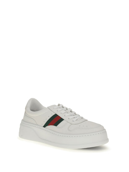 Sneakers Oversized Sole White/Green