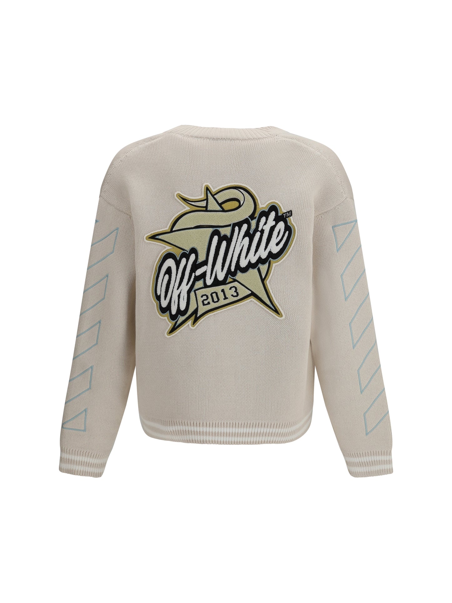 Cardigan Star Logo Diagonal Cream