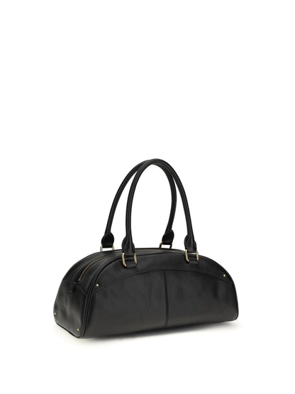Bowling Handbag Calfskin Black