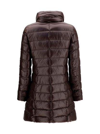 Down Jacket Maria Dark Brown