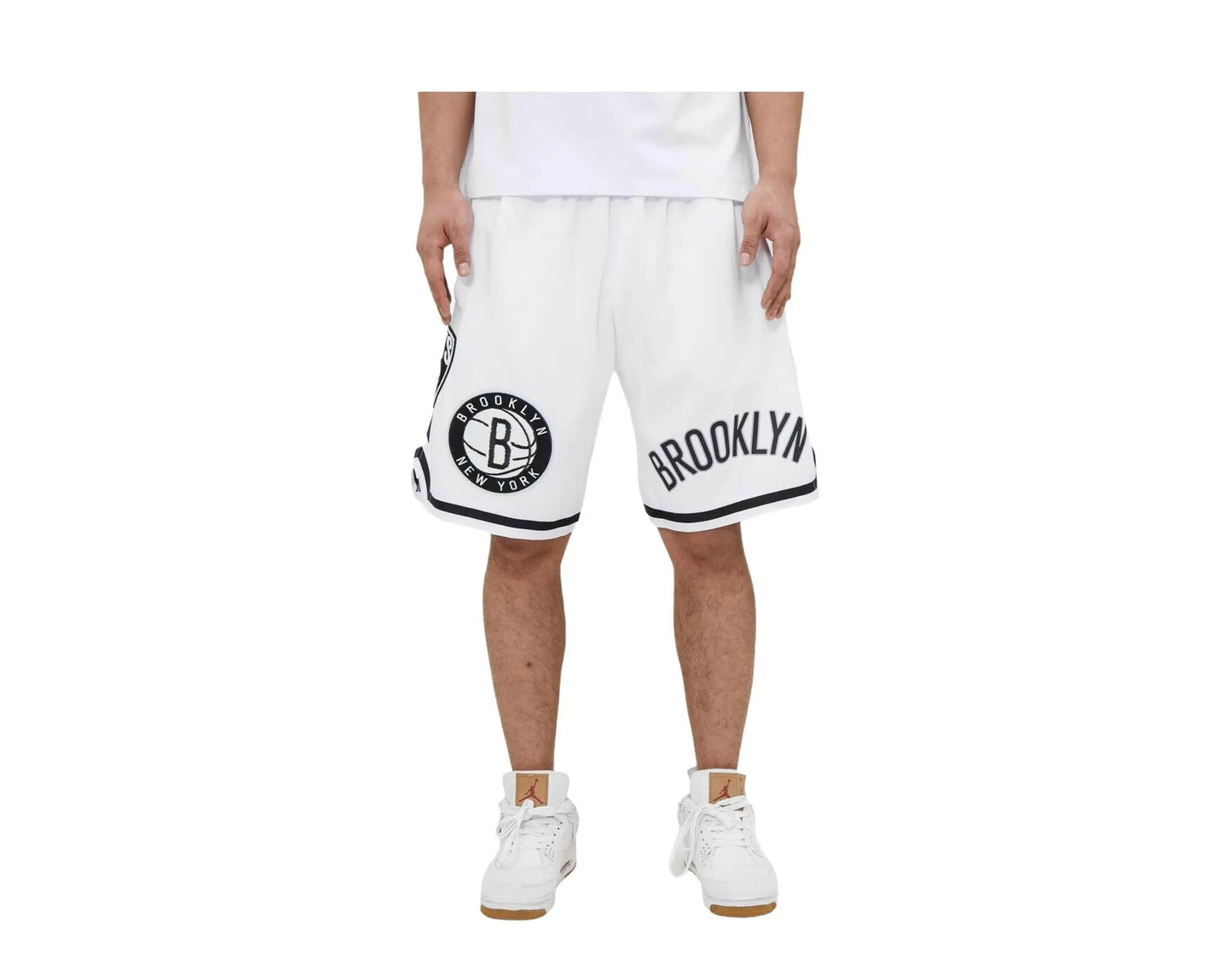 Pro Standard Brooklyn Nets Pro Team Men Shorts White