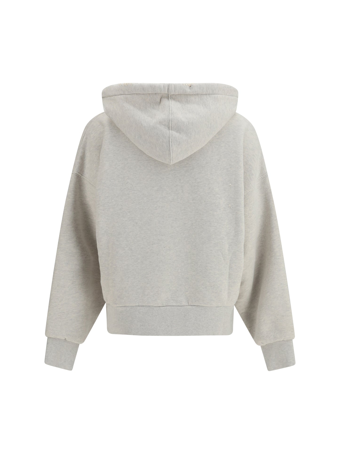 Hooded Sweatshirt Star Vintage Grey Melange