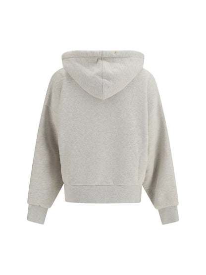 Hooded Sweatshirt Star Vintage Grey Melange