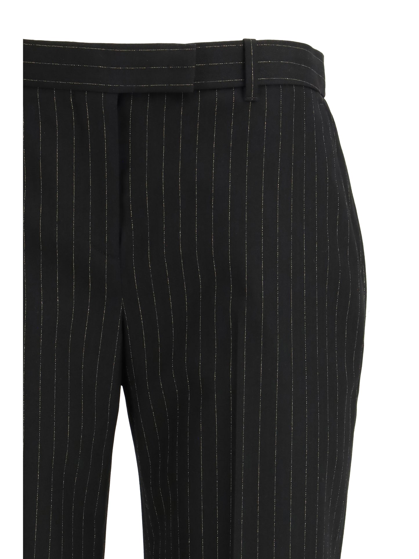 Tailored Trousers Black/Gold