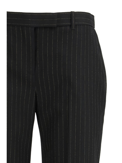 Tailored Trousers Black/Gold