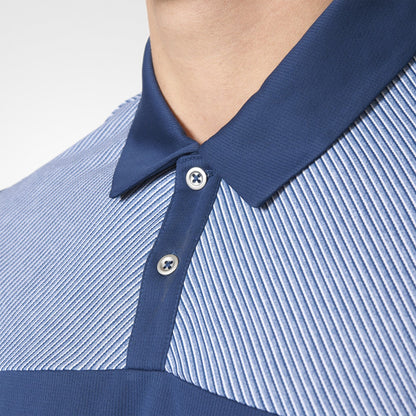 adidas Men's Climachill Heatherblock Golf Polo Shirt Polos